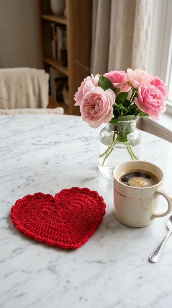 Valentine's Heart Coasters
