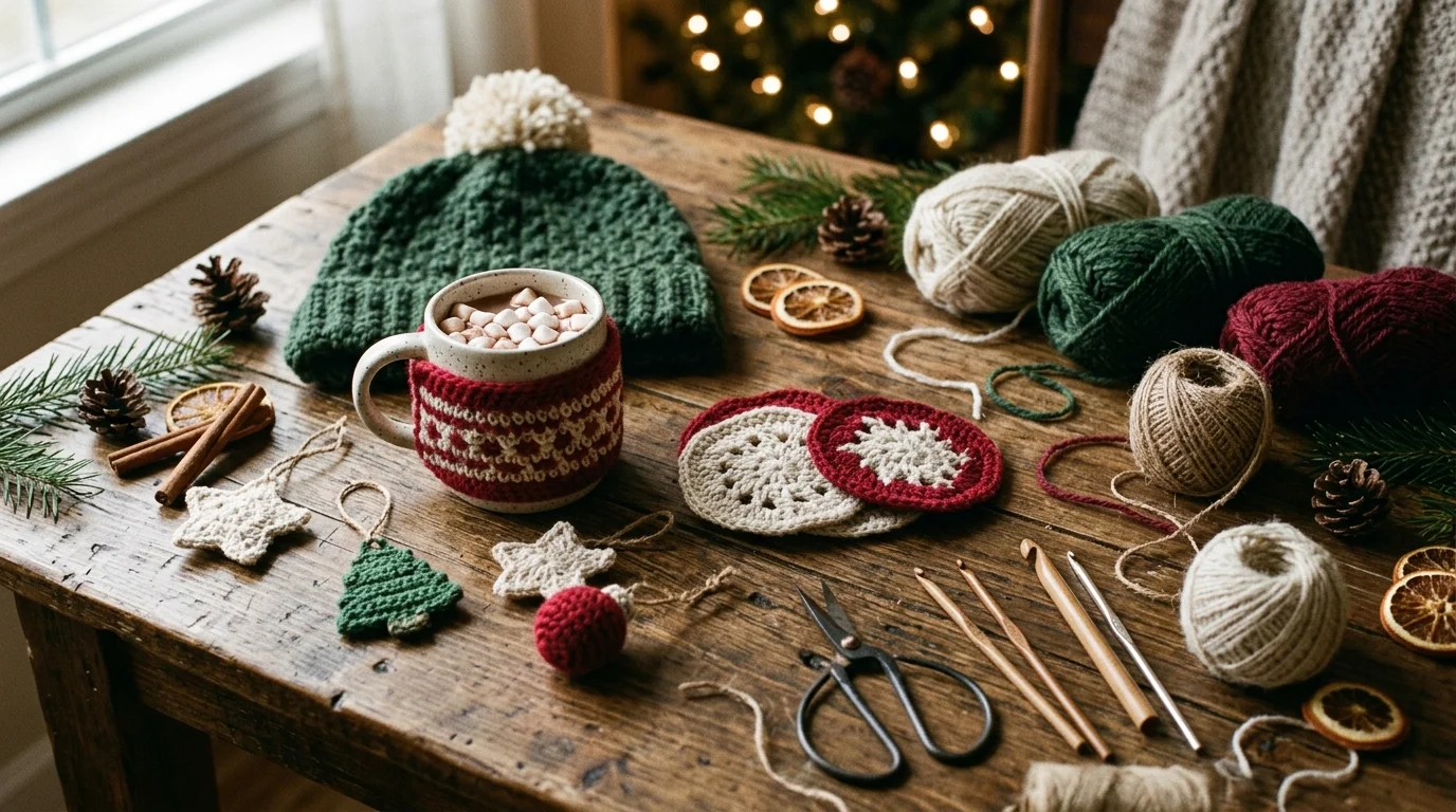 How to Crochet Christmas Gifts: Handmade Ideas Everyone Will Love